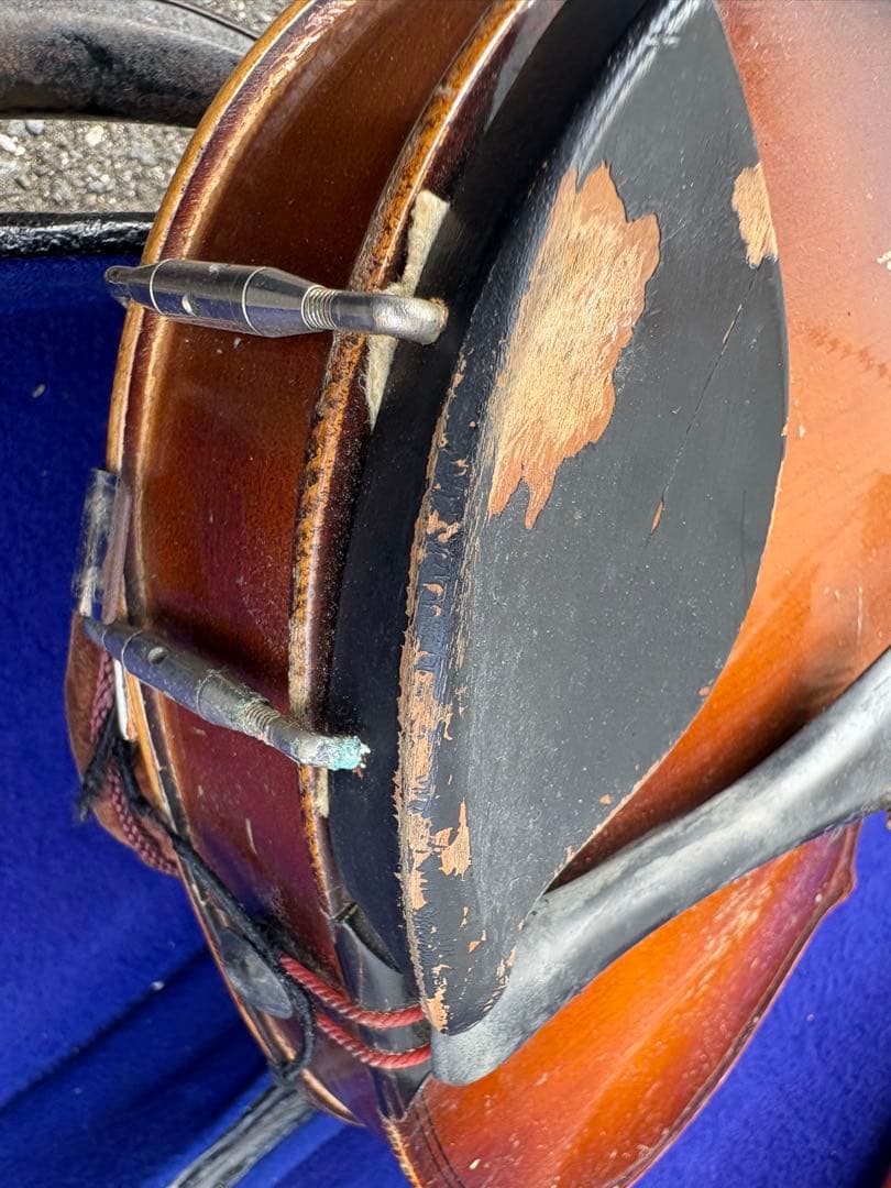 【現状品】バイオリン　ケース付き　年代物