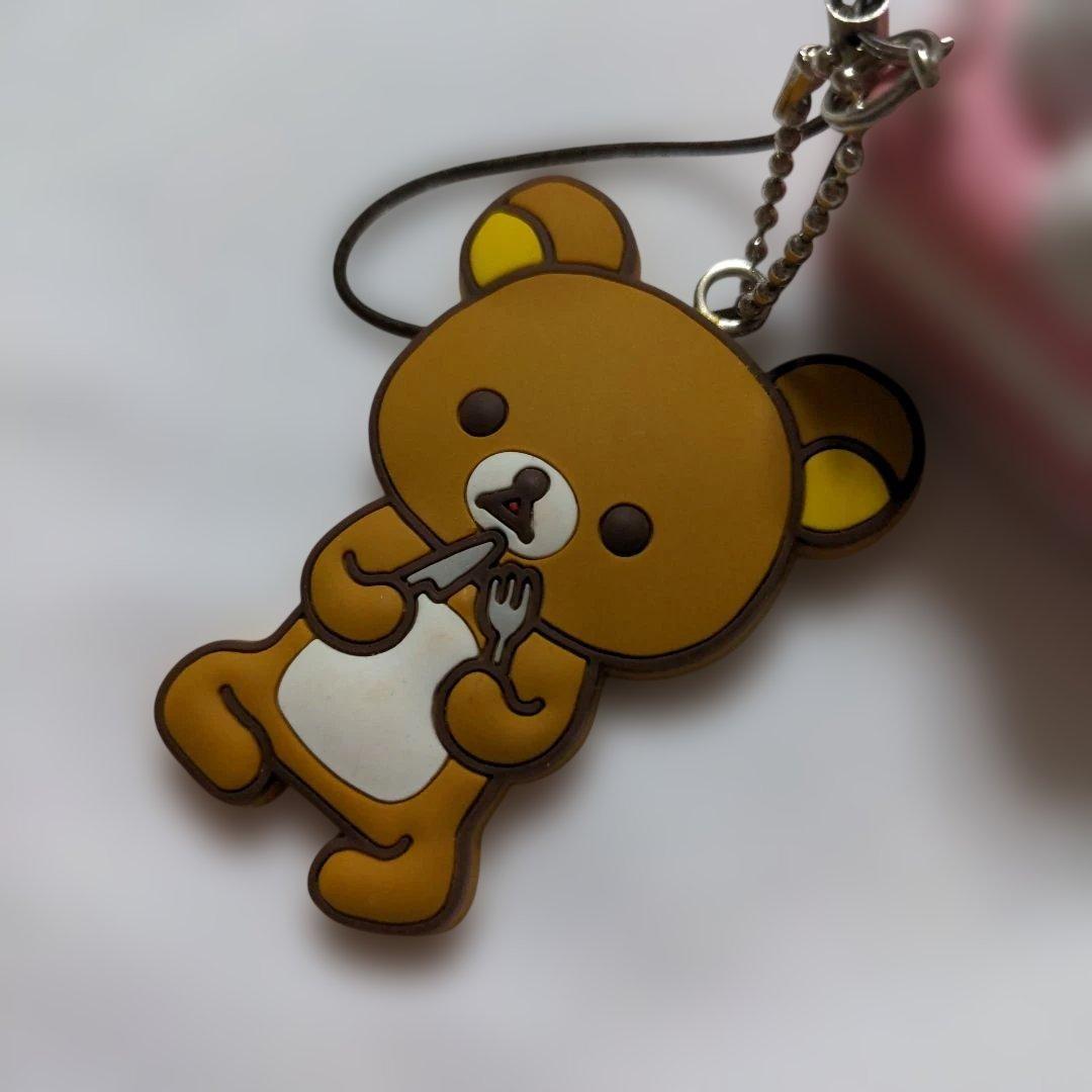 ラスト　激レア　スクイーズ　ストラップ　Rilakkuma　ショートケーキ