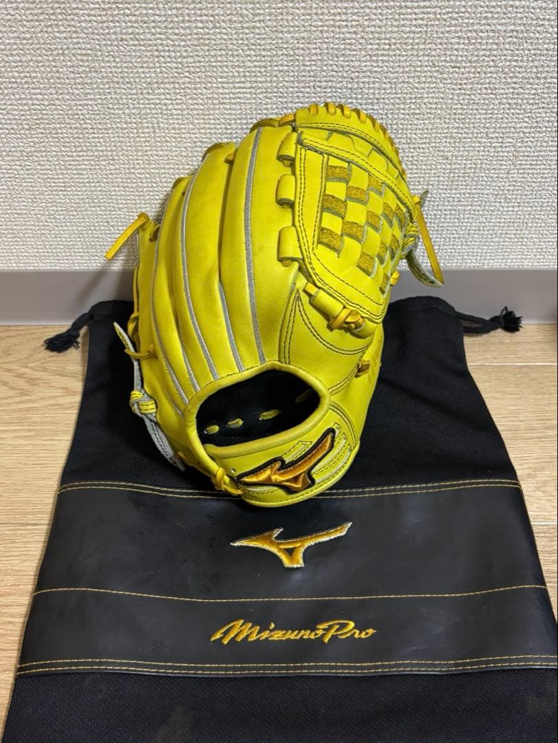 《大人気》MizunoPro 軟式内野手用オーダーグローブ 波賀ジャパン