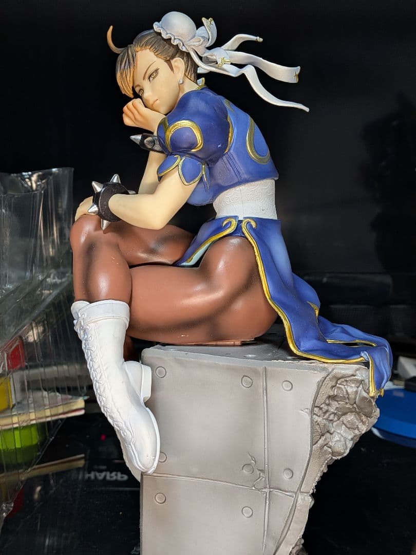 み*0様 春麗 フィギュア 青と白