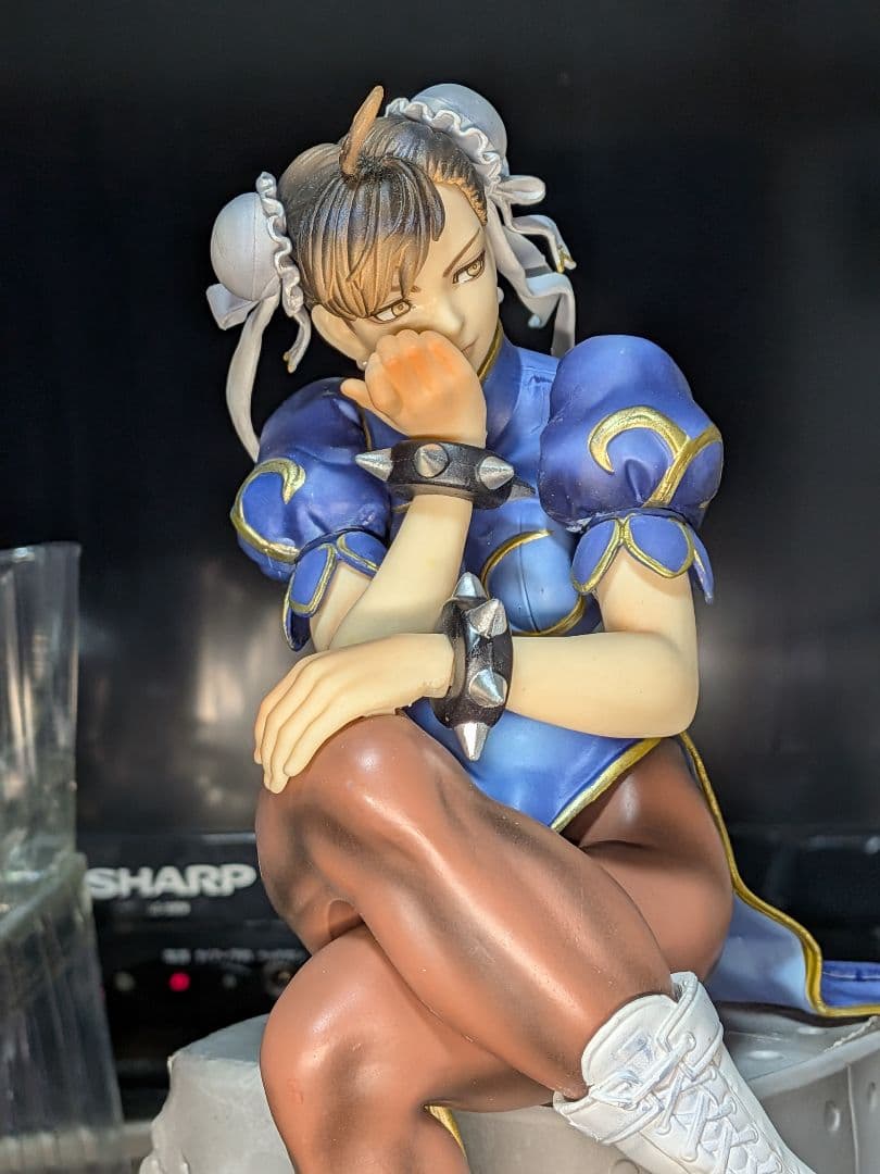 み*0様 春麗 フィギュア 青と白