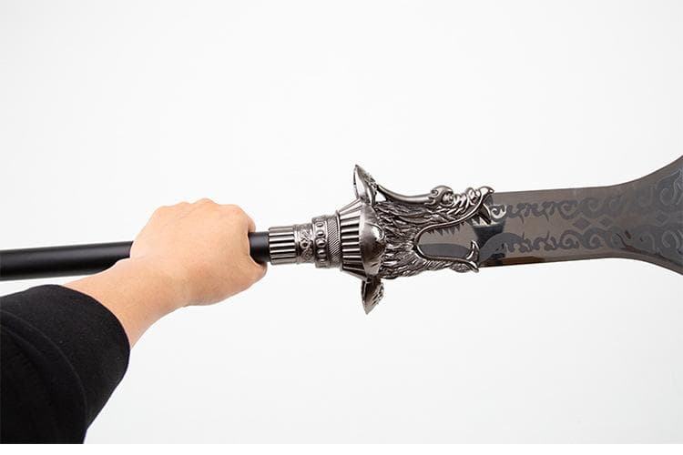 楊戬三尖両刃銃 日本刀 模造刀 居合刀 武士道 武蔵 鑑賞用 手鍛造打