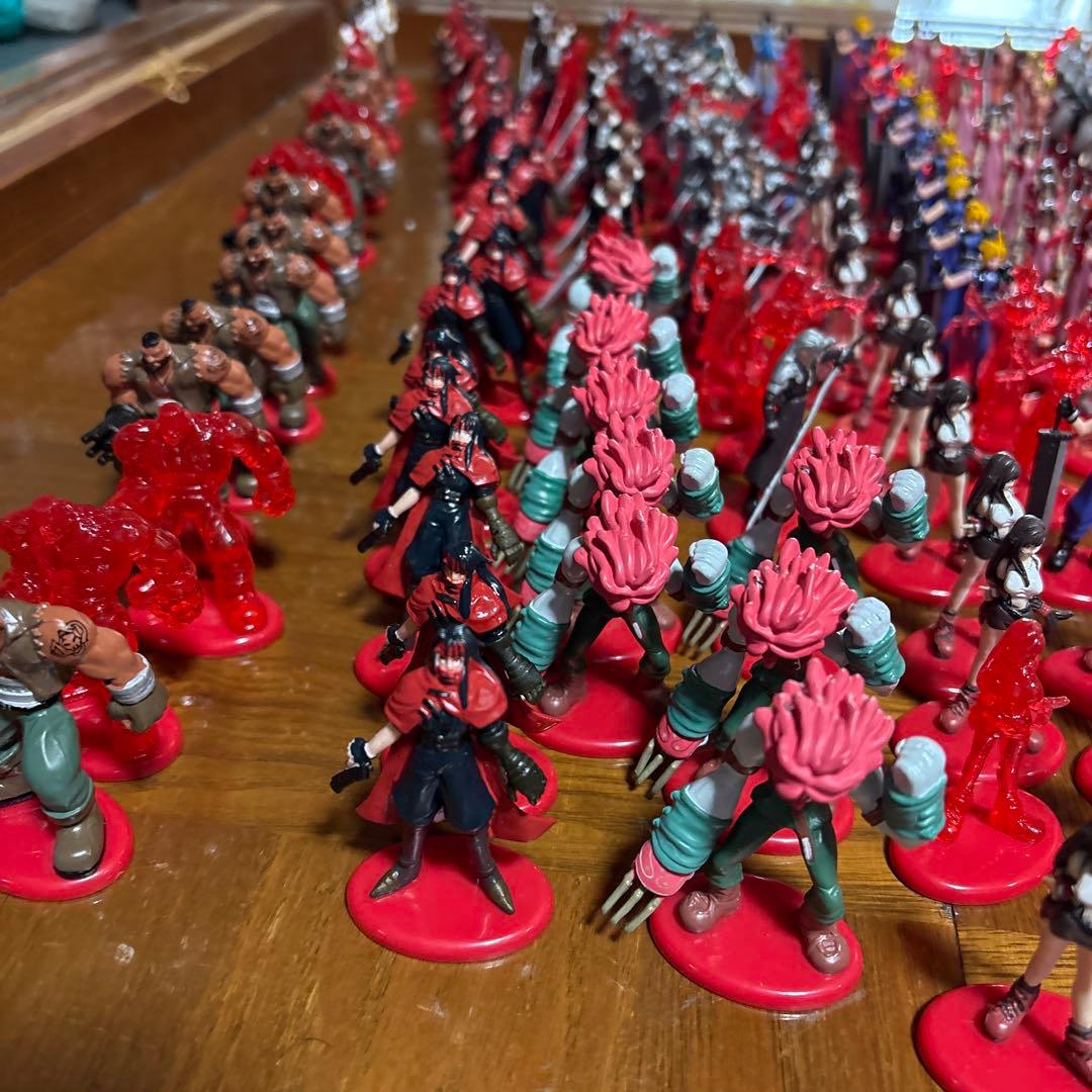 コカコーラ　ファイナルファンタジー FF フィギュア セット　レトロ