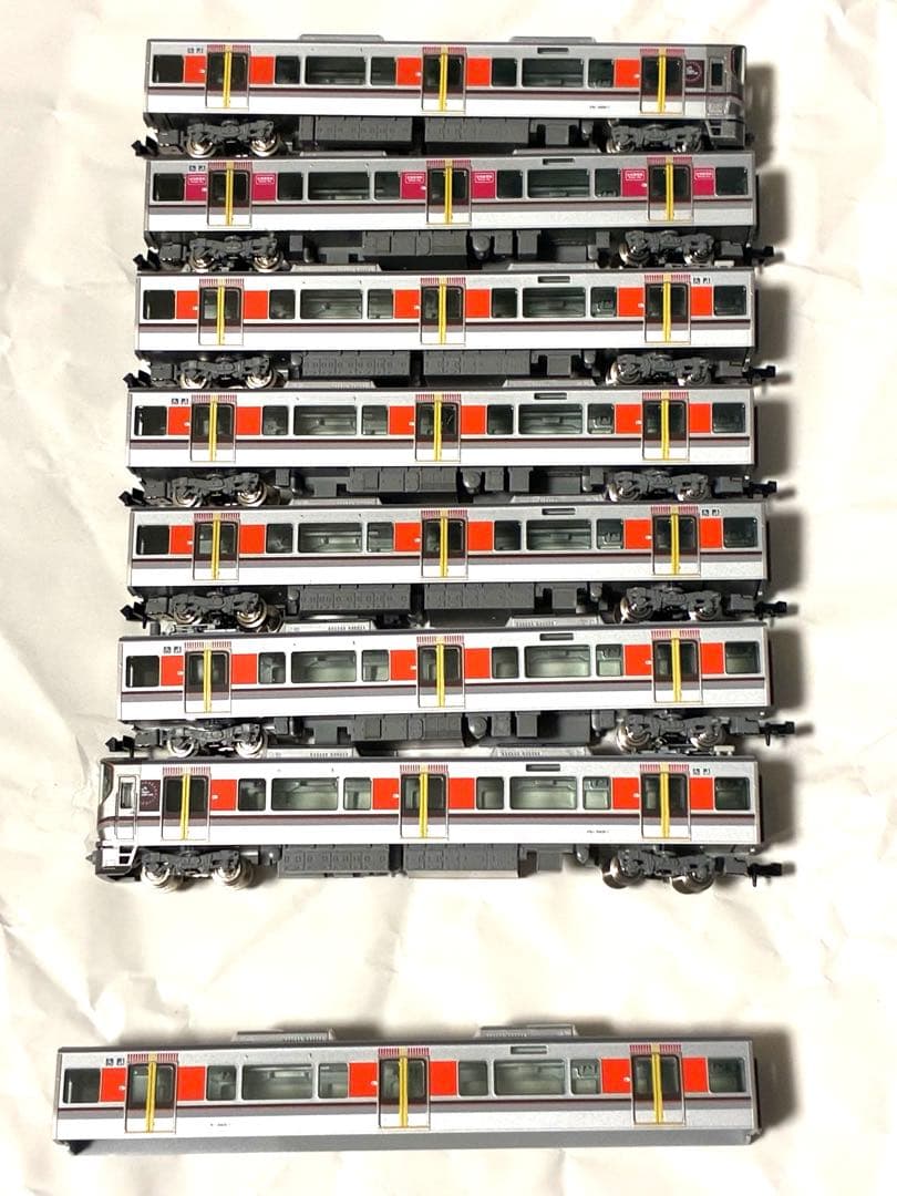 323系大阪環状線7両　tomix ライト点灯確認済