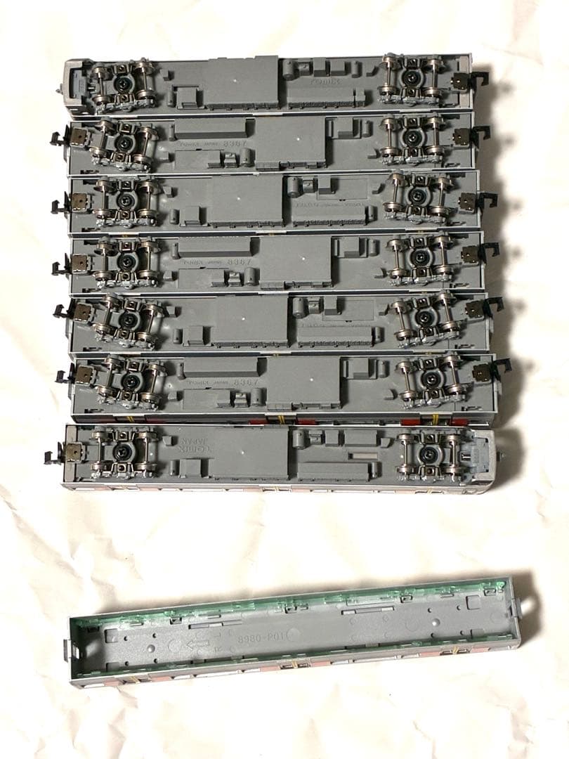 323系大阪環状線7両　tomix ライト点灯確認済