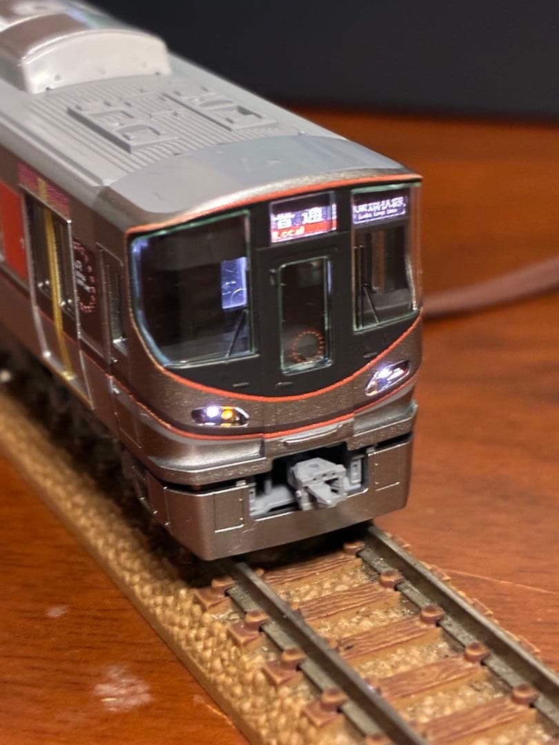 323系大阪環状線7両　tomix ライト点灯確認済