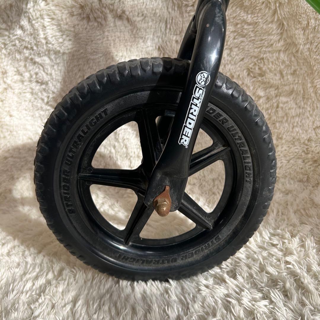 STRIDER SPORTS 12inch ストライダー グリーン スタンド付き