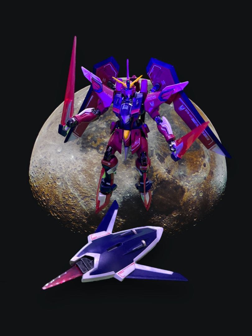 HG イモータルジャスティス ガンダム 全塗装！！