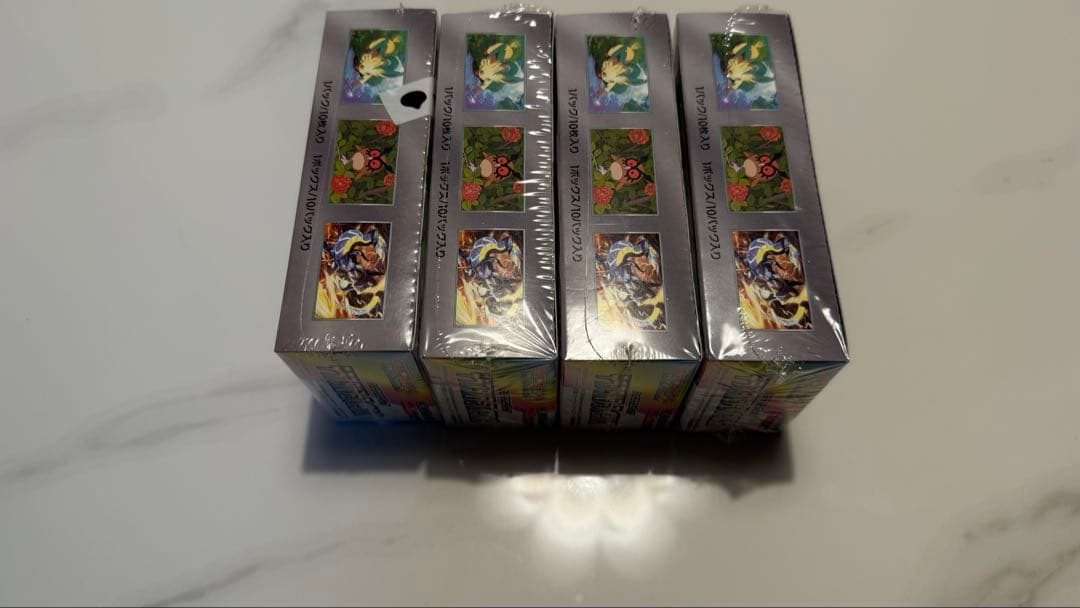 テラスタルフェスex　4BOXセット　シュリンク付き　新品未開封