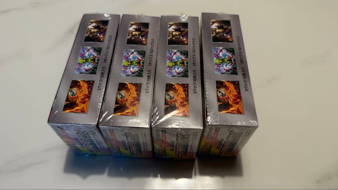 テラスタルフェスex　4BOXセット　シュリンク付き　新品未開封