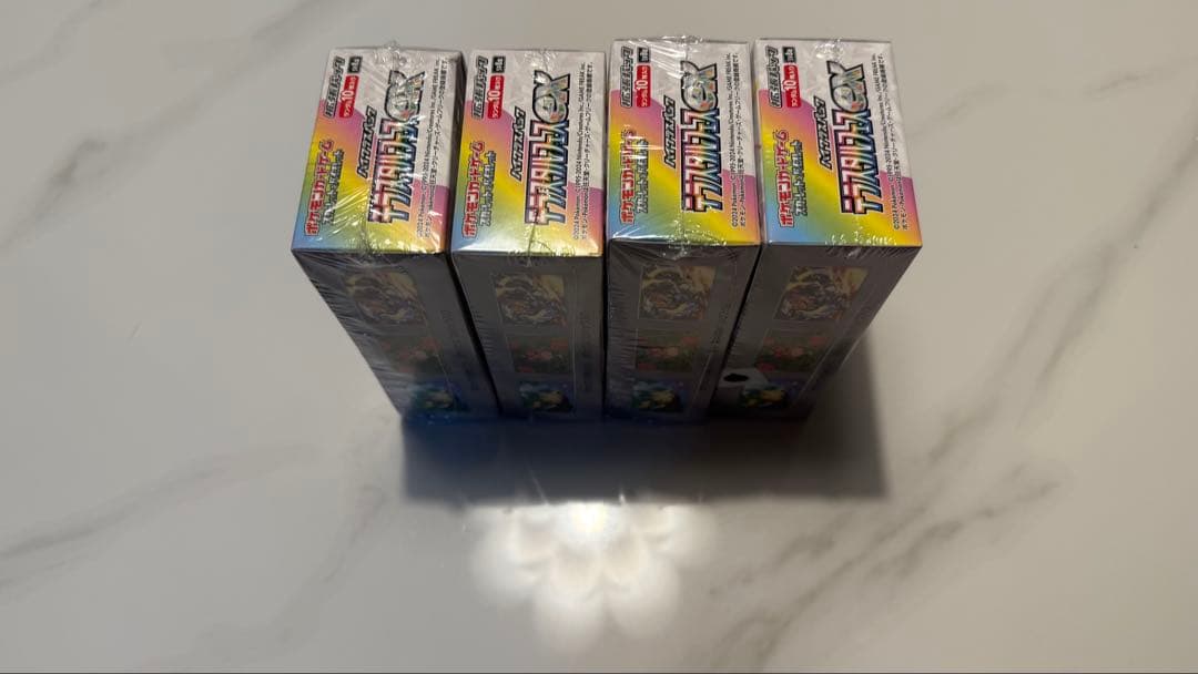 テラスタルフェスex　4BOXセット　シュリンク付き　新品未開封