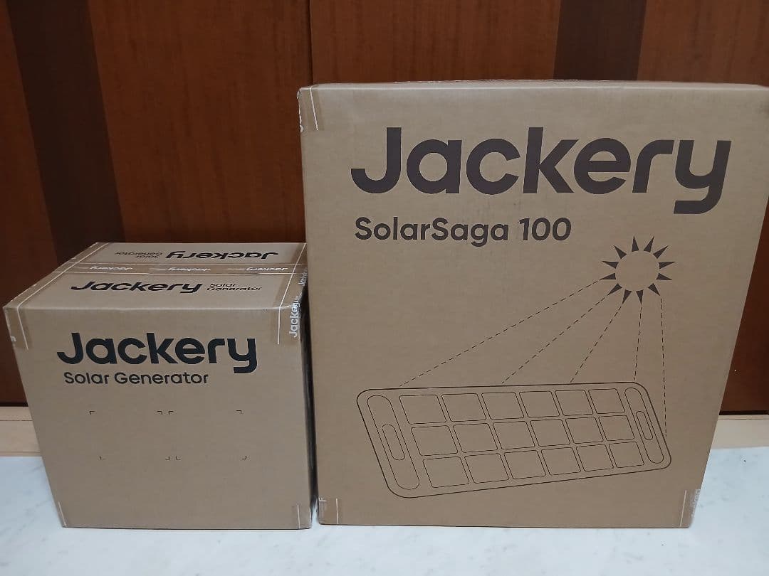 値下げ　新品未使用　ジャクリポータブル電源 1000New +ソーラーパネル