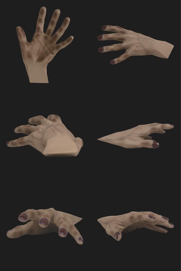 貞子 3D くじ A賞：這い出る怨念「貞子の手」ドアストッパー