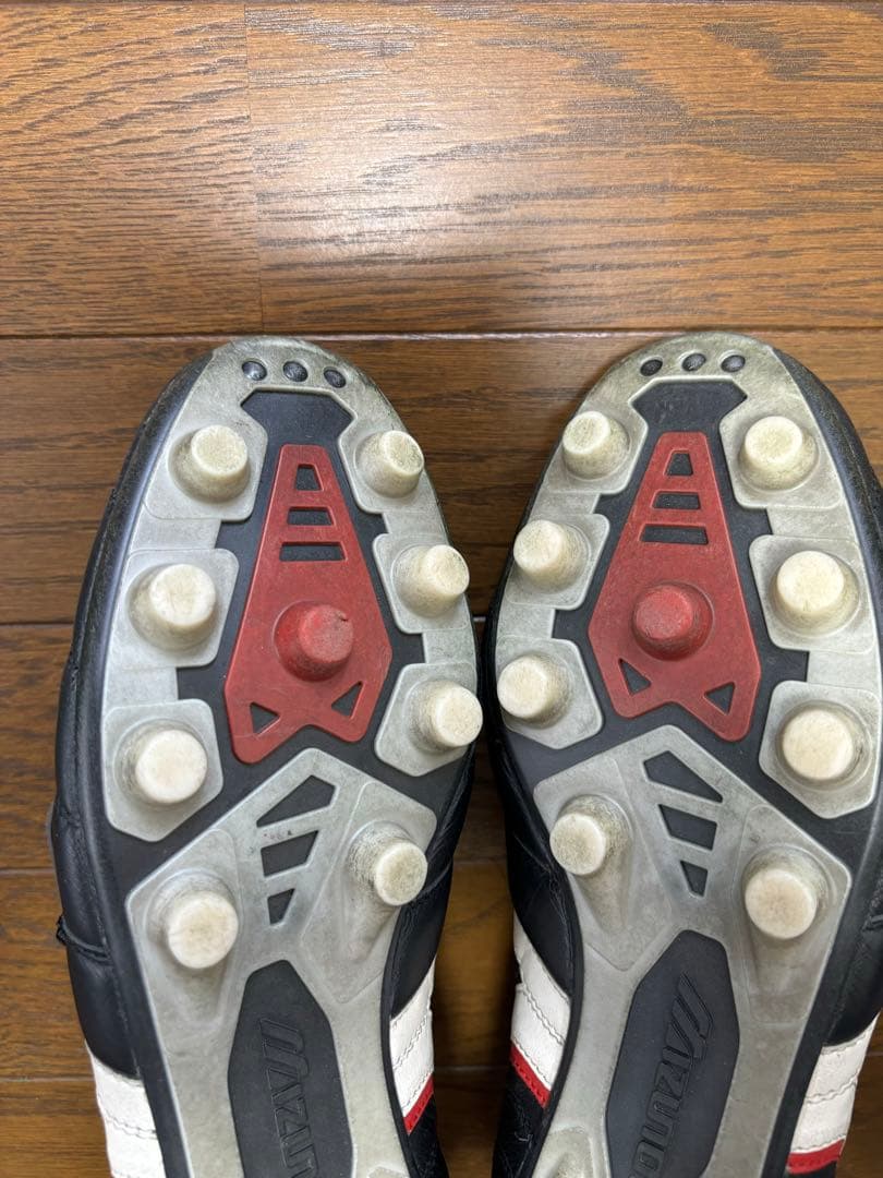 ミズノ限定品モレリアZEROサッカーシューズ ブラック/ホワイト28.0cm