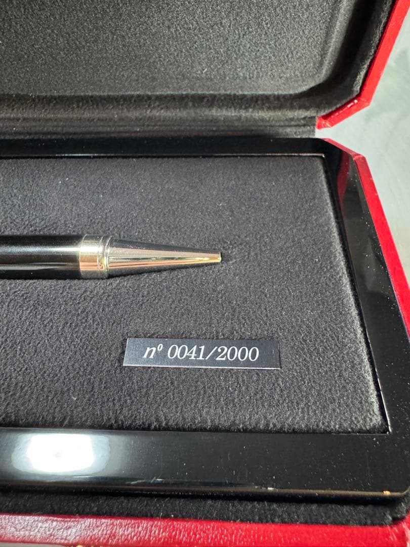 Cartier 2000本限定 ミレニアム ボールペン 万年カレンダー時計付き