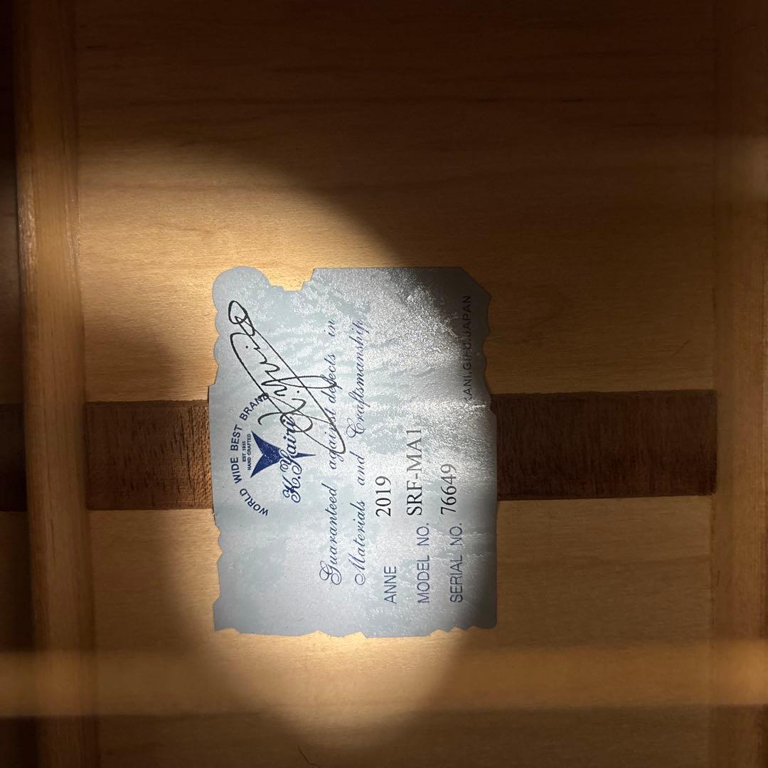 K.YAIRI SRF-MA1 アコースティックギター　ケース・スタンド付き