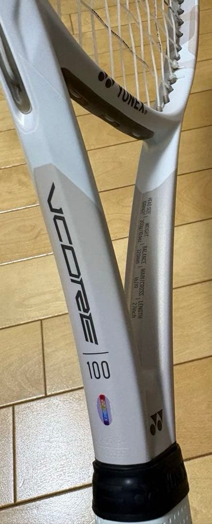 美品ヨネックス ブイコア100YONEX VCORE100 サンドベージュG2