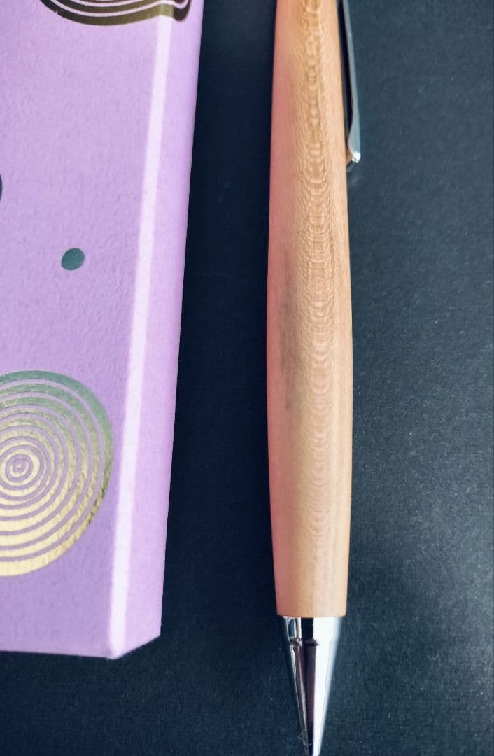 【新品未使用】木軸シャープペンシル 島田小割製作所 【桜】