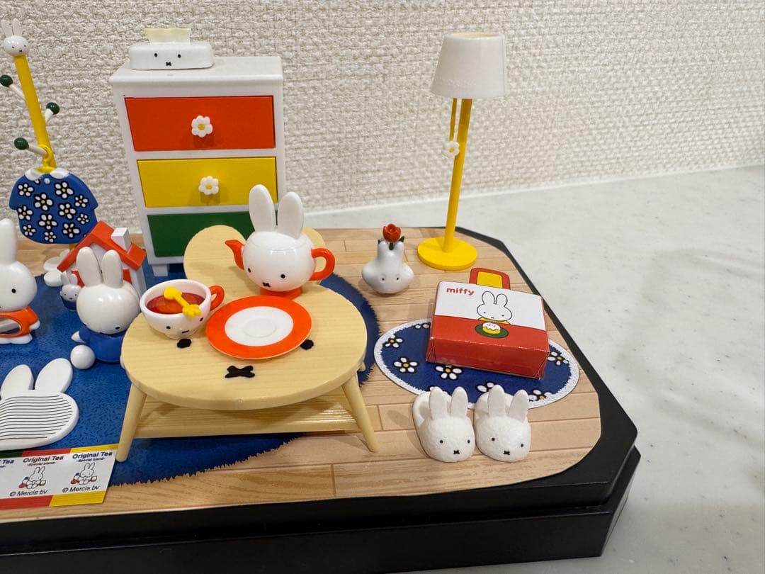 miffy room ミッフィーのいる生活 全8種類 ミニチュア家具/リーメント