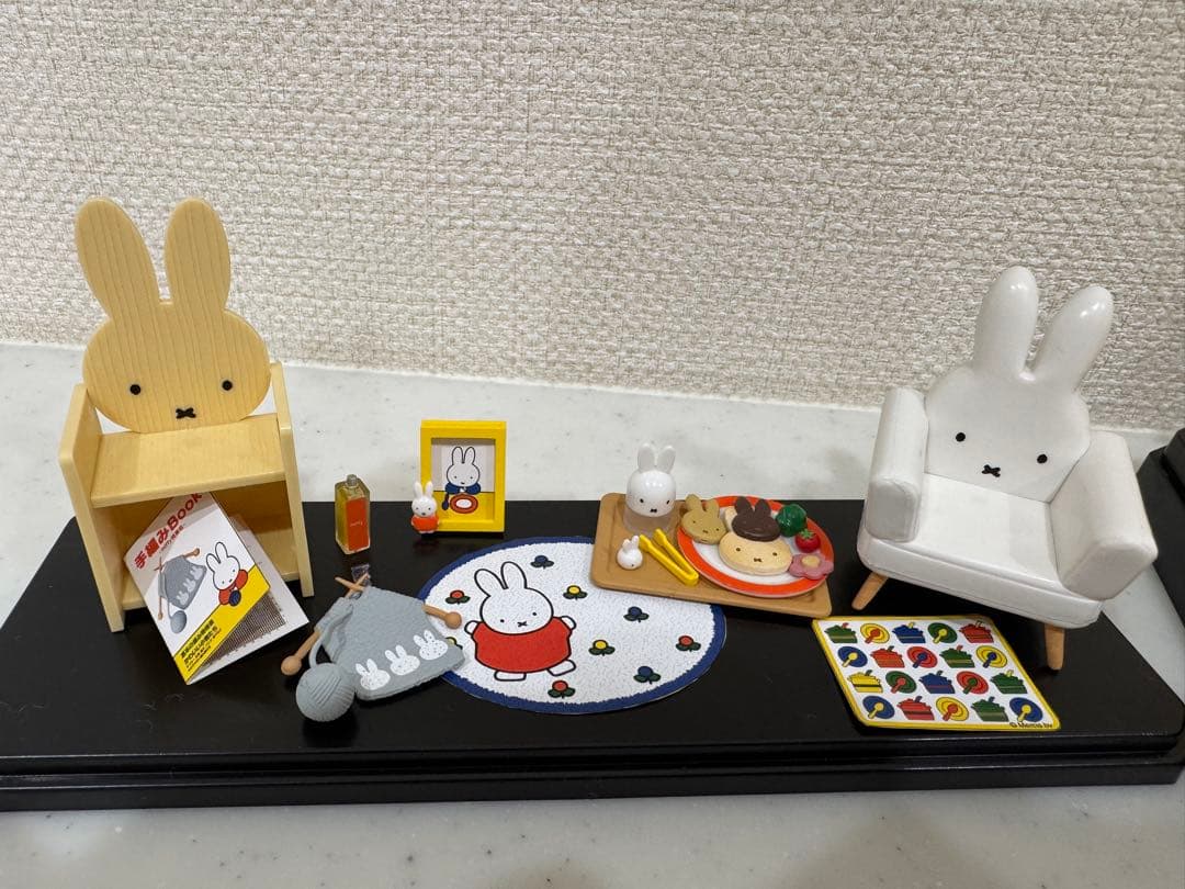 miffy room ミッフィーのいる生活 全8種類 ミニチュア家具/リーメント