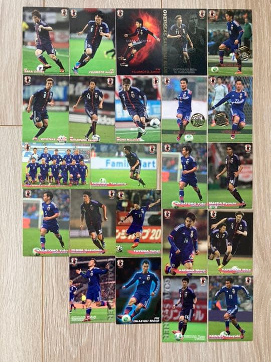 日本代表サッカーカード