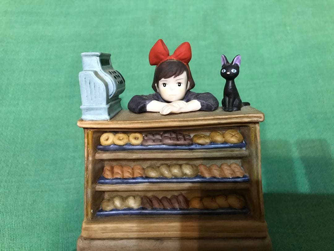 セキグチ ジブリ オルゴールコレクション キキ店番 魔女の宅急便　陶器　ドール