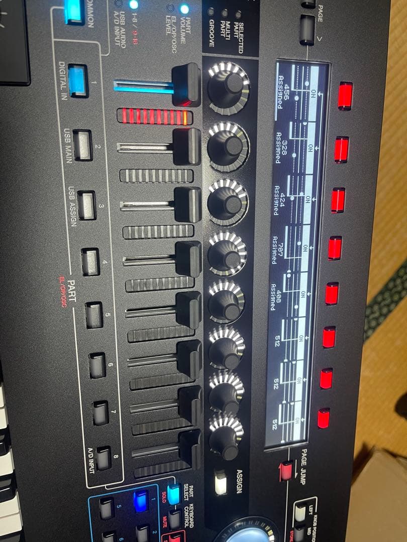 YAMAHA MONTAGE M6 付属ソフト未登録 製品未登録