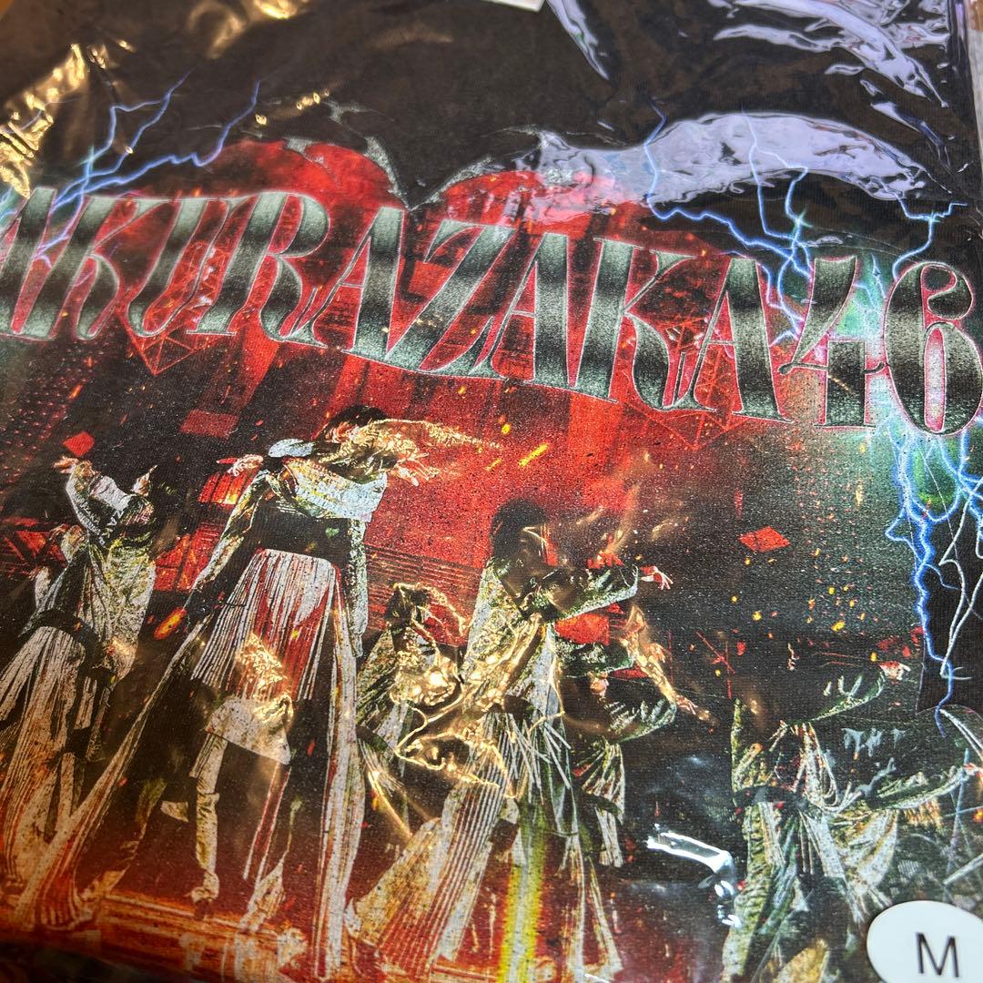 櫻坂46 ロックTシャツ　Mサイズ