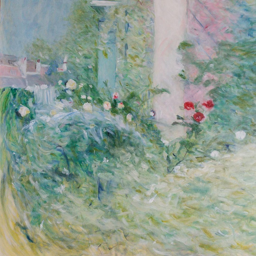 油絵 模写 ベルト・モリゾ F30 91X73cm