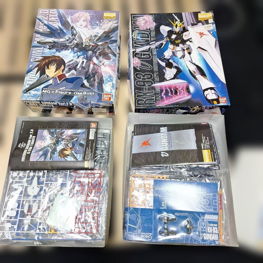 MG 1／100 フリーダムガンダムドラマティックとニューガンダム