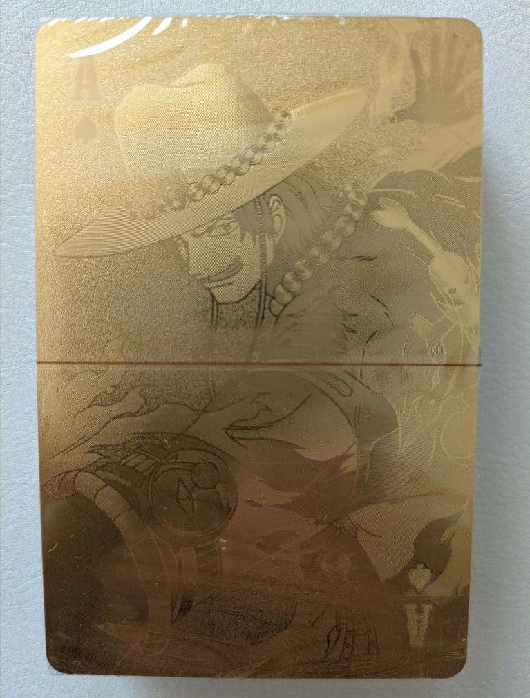 【未使用】ワンピース ONE PIECE ゴールドトランプ エンスカイ