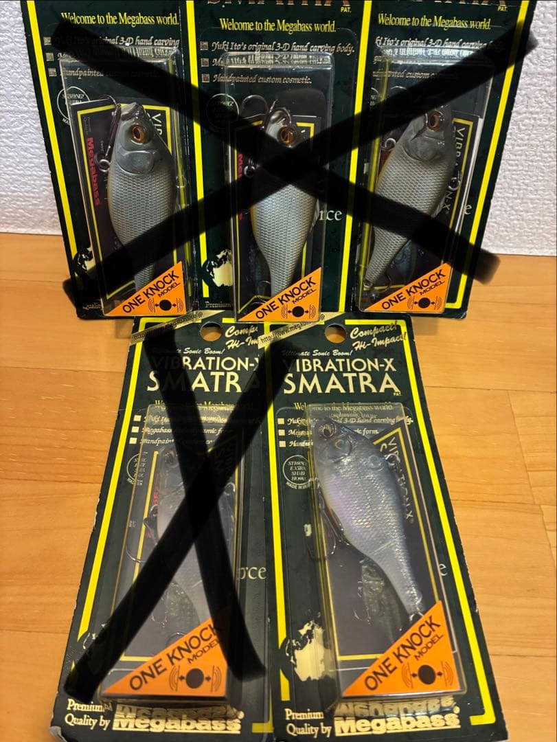 ★廃盤カラー★ メガバス　バイブレーションxスマトラ　新品未開封　12個セット