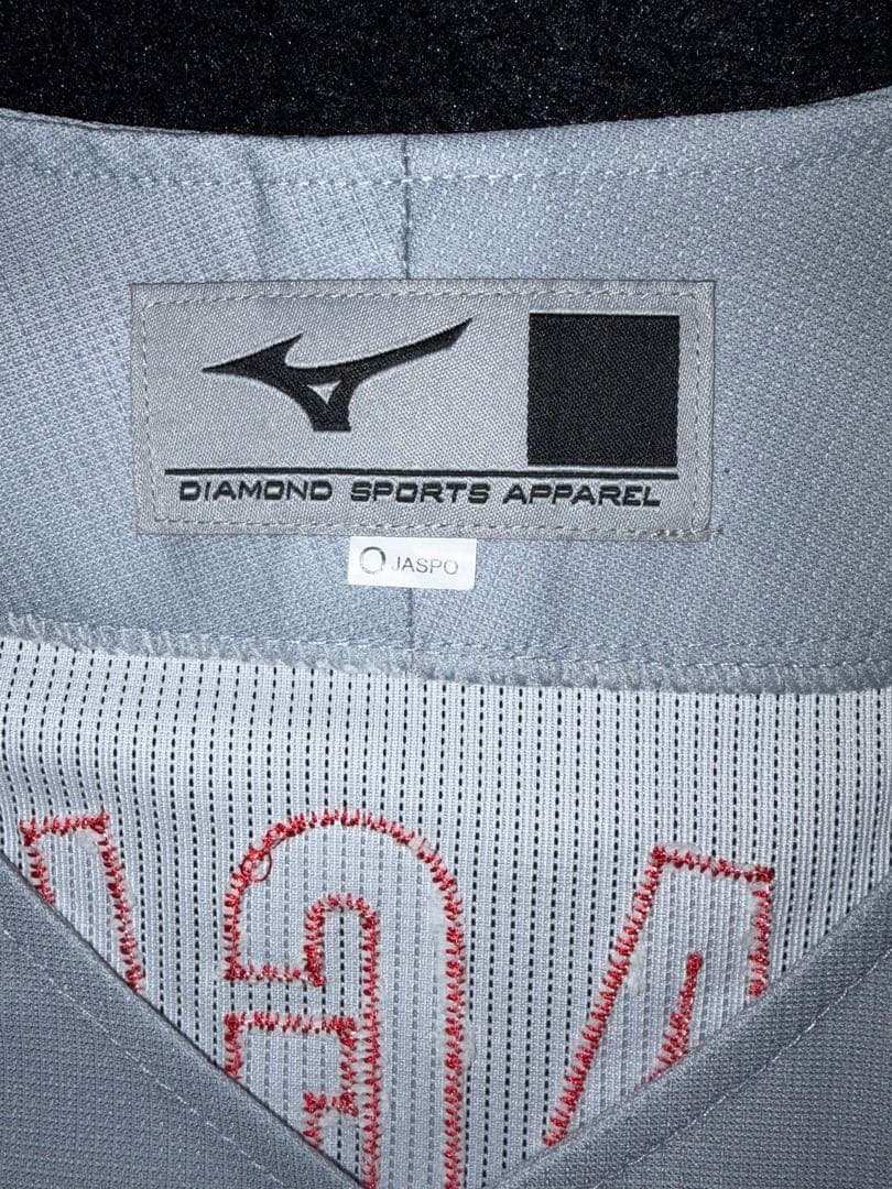 広島東洋カープ 川口和久 ユニフォーム OB戦 復刻 刺繍 ビジター グレー