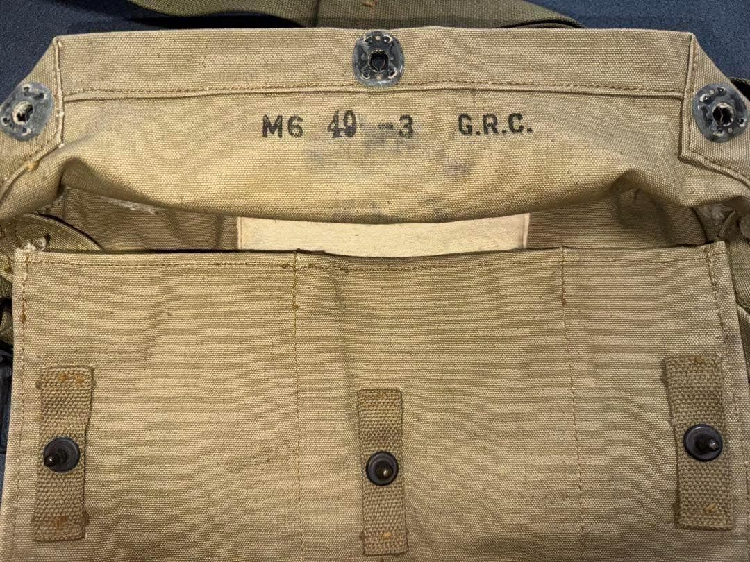 米軍 実物 ライトウエイト オプティカルガスマスクバッグ