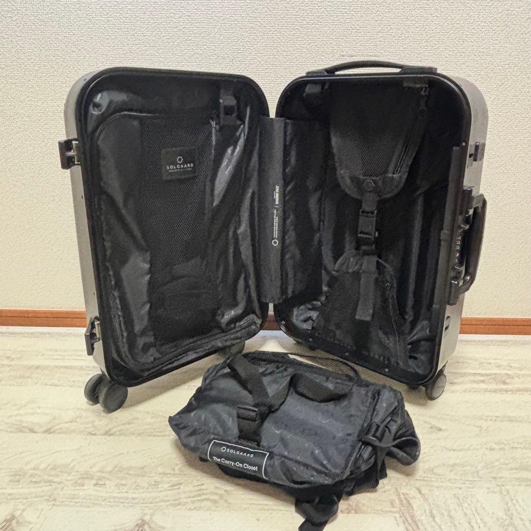 SOLGAARDソルガード 機内持込39L 時短スーツケース