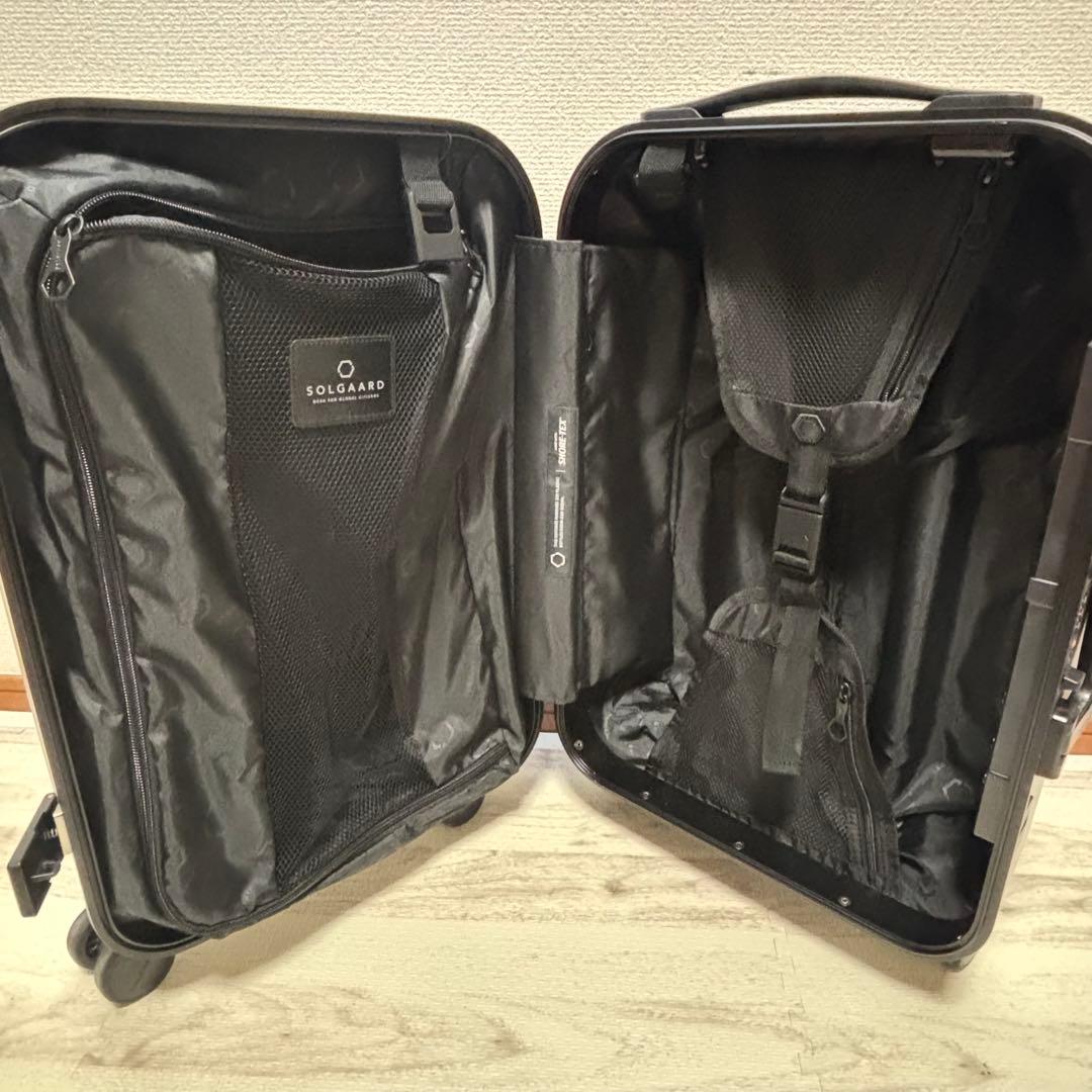 SOLGAARDソルガード 機内持込39L 時短スーツケース