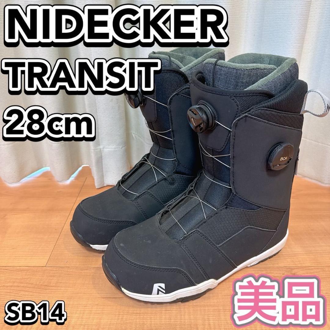 NIDECKER TRANSIT 28cm スノーボード ブーツ メンズ 美品