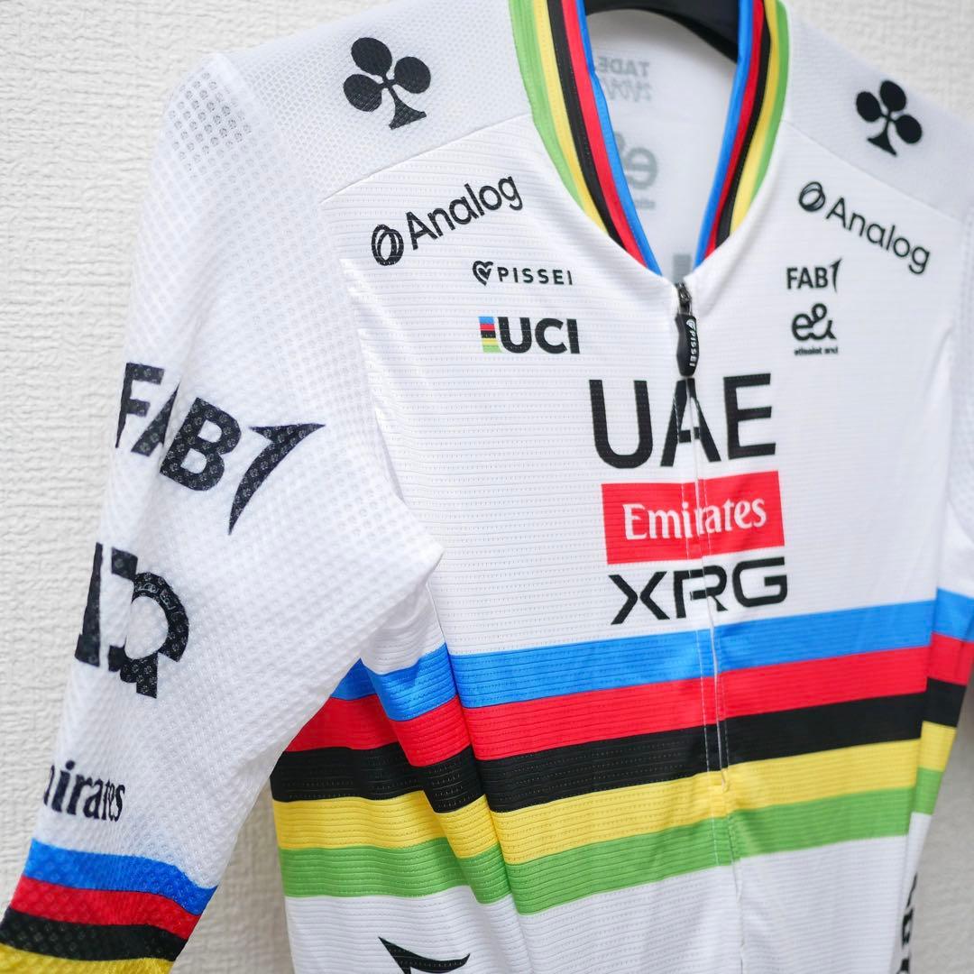 選手支給品 UAEチームエミレーツXRG ロードスーツ ピセイ アルカンシェル