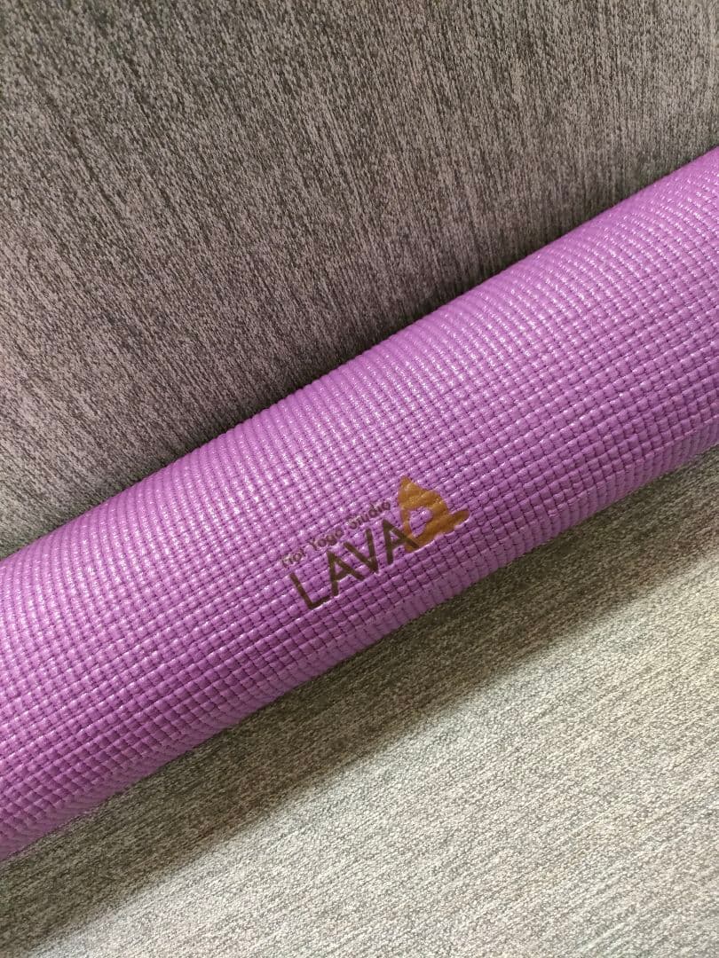 ⑪LAVA ヨガマット パープル＆SUKALAバッグ＆SUKALAラグセット
