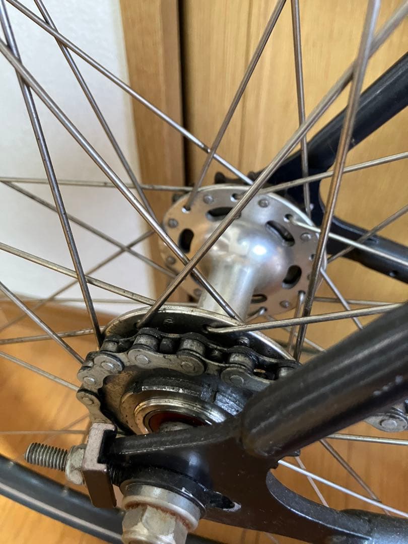 大阪堺引取り フジ フェザー 52cm ピストバイク バトンホイール