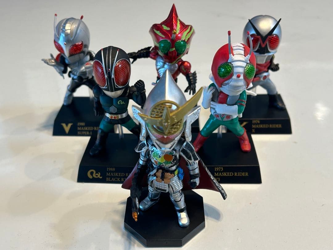 仮面ライダー　デフォルメクス　一番くじ　フィギュア　V3 RX アマゾン　など