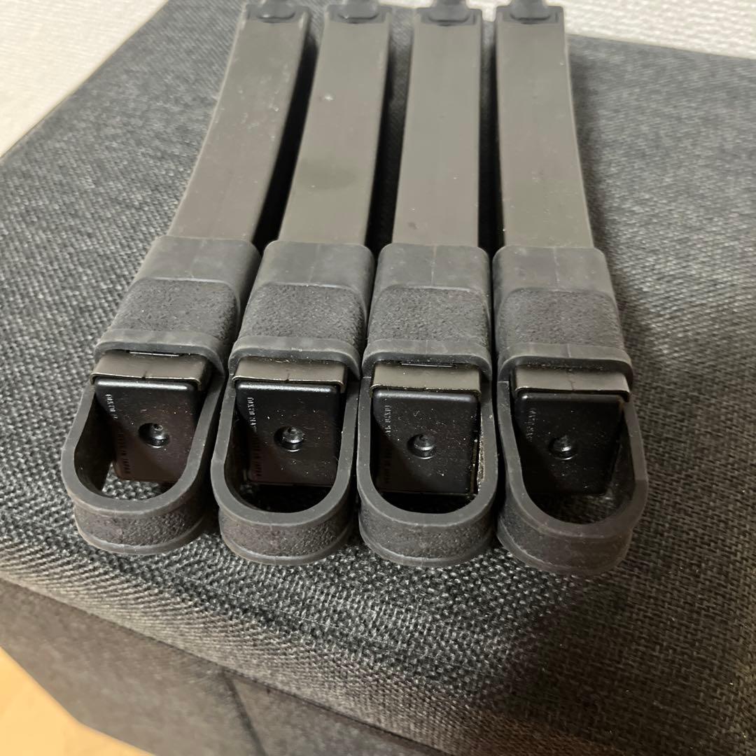 東京マルイ次世代MP5 ノーマルマガジン4個 実物 MAGPUL バンパー付き