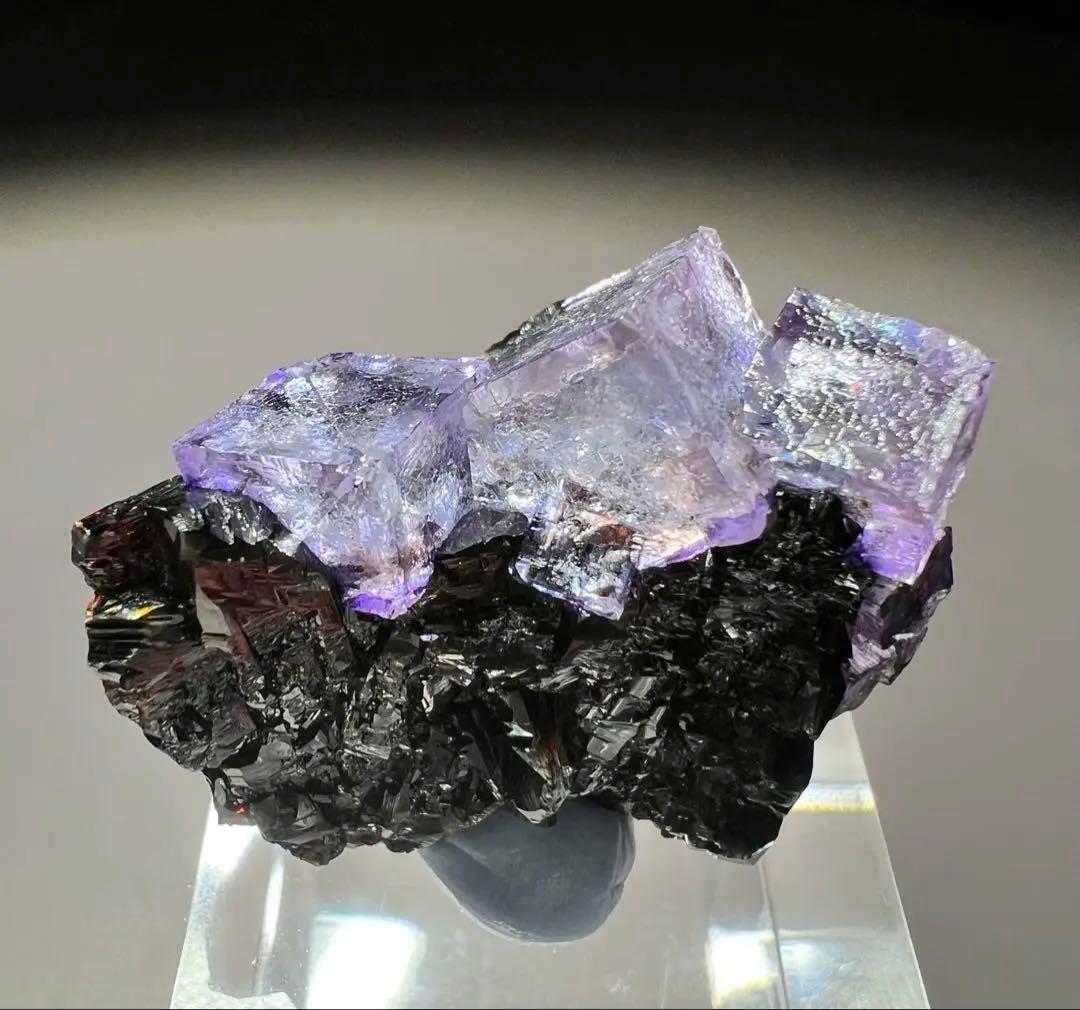 エルムウッド スファレライト フローライト 蛍石 鉱物標本