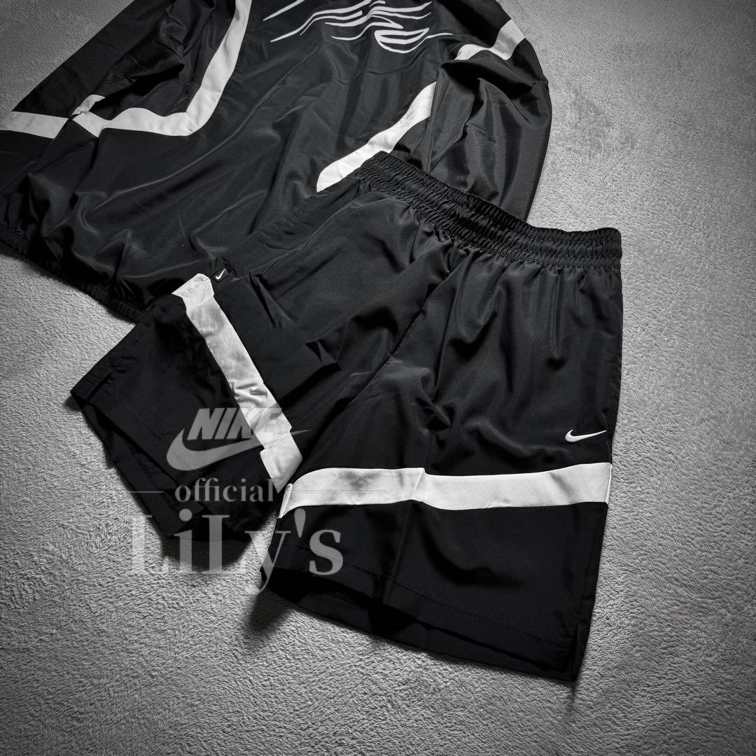 【Ｓサイズ】新品未使用　NIKE上下セットアップ　ウーブン　バスケ　黒　ナイキ