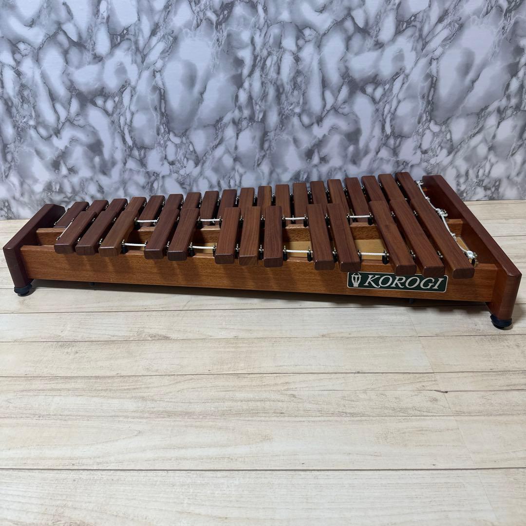 き*め様 こおろぎ社　卓上木琴　ヨーロピアンデスクシロフォン　X32K 中古品