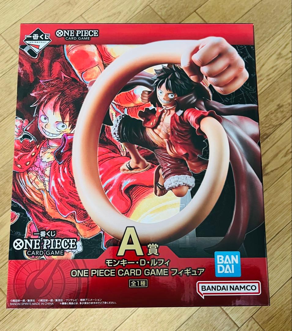 一番くじ　ワンピースカードゲーム　Ａ賞　ルフィ先着20名プロモーションカード付き
