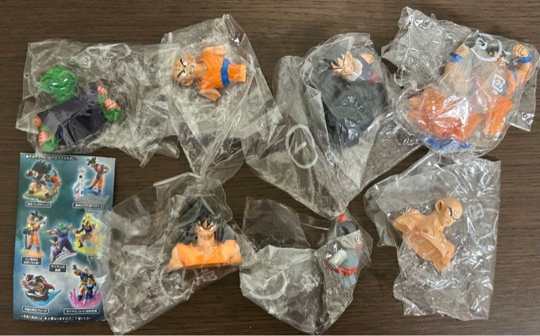 ドラゴンボールカプセルネオ 激闘総集編 ボーナスパーツ 戦士達の肖像