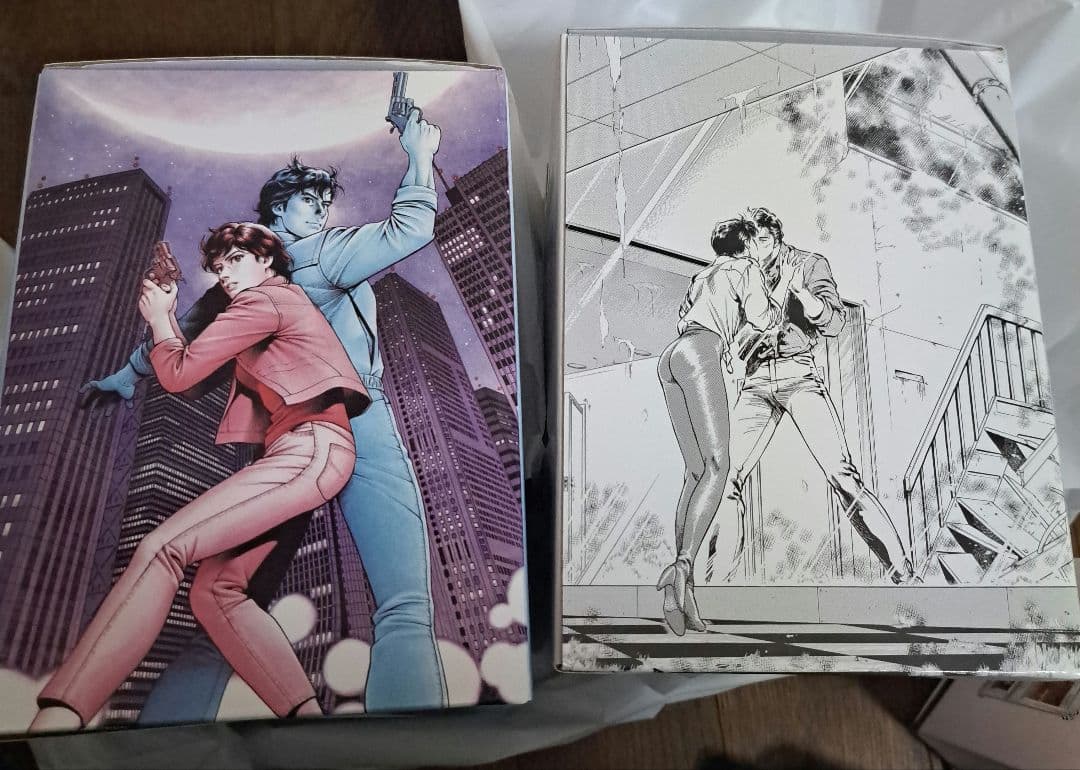 新品　未開封　シティーハンター　大原画展　スノードーム　2点セット