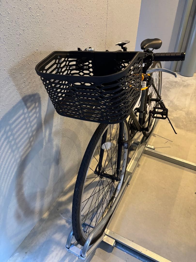 ブラック クロスバイク アルミフレーム　トヒロトトロさん専用