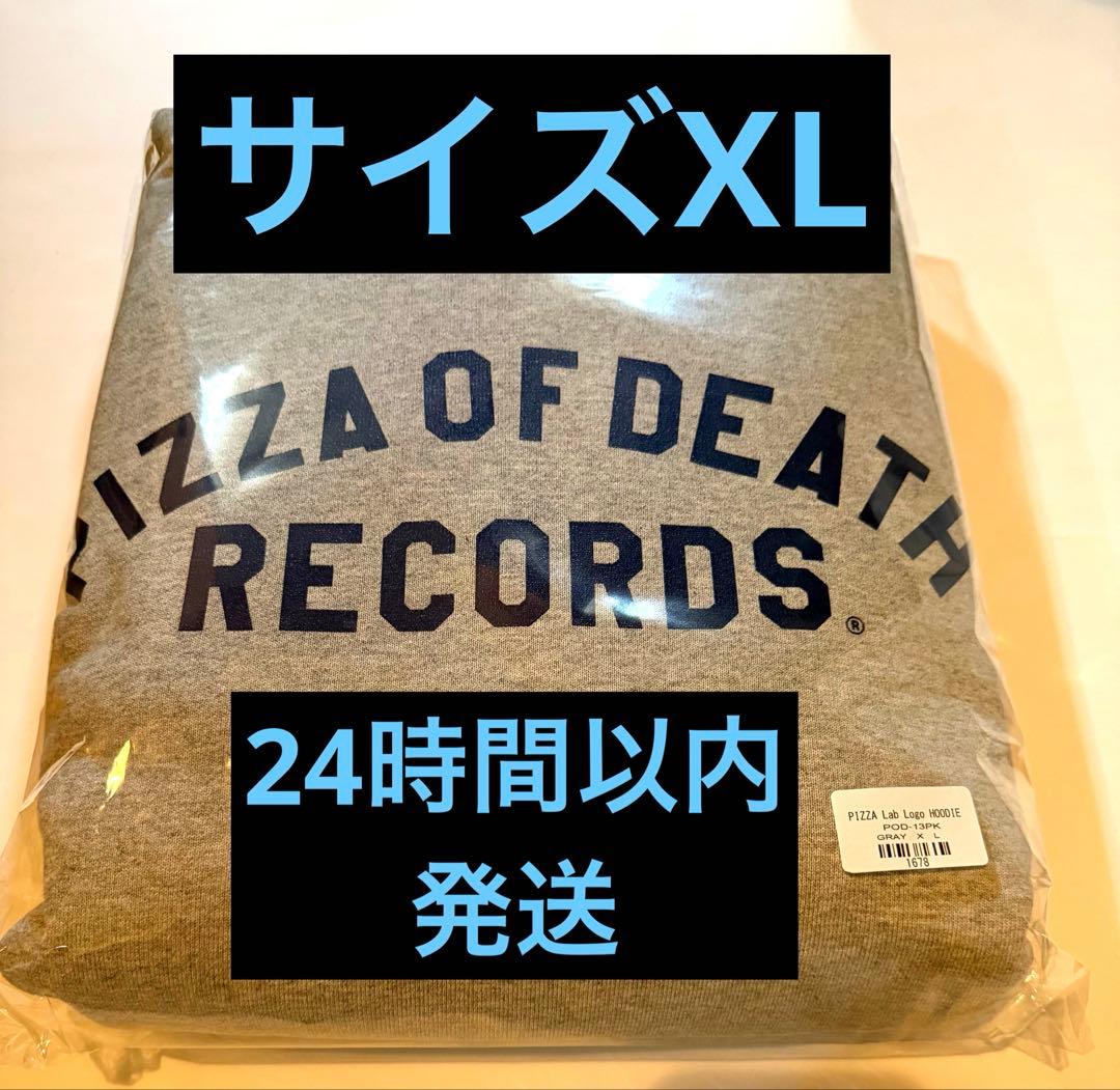 ミュージシャン PIZZA Lab Logo HOODIE pizza of death XL